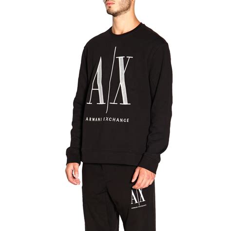 armani exchange mens sweater|armani exchange sweatshirt for men.